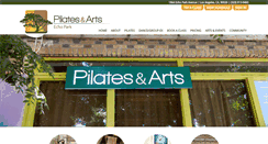 Desktop Screenshot of pilatesandarts.com